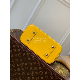 Lv Epi Leather Alma Bb Handbag Crossbody Bag Yellow