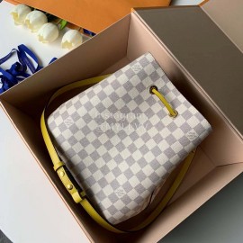 Lv Soft Monogram Canvas NéOnoé Yellow
