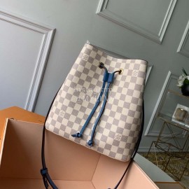Lv Soft Monogram Canvas NéOnoé Blue