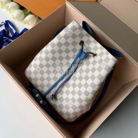 Lv Soft Monogram Canvas NéOnoé Blue