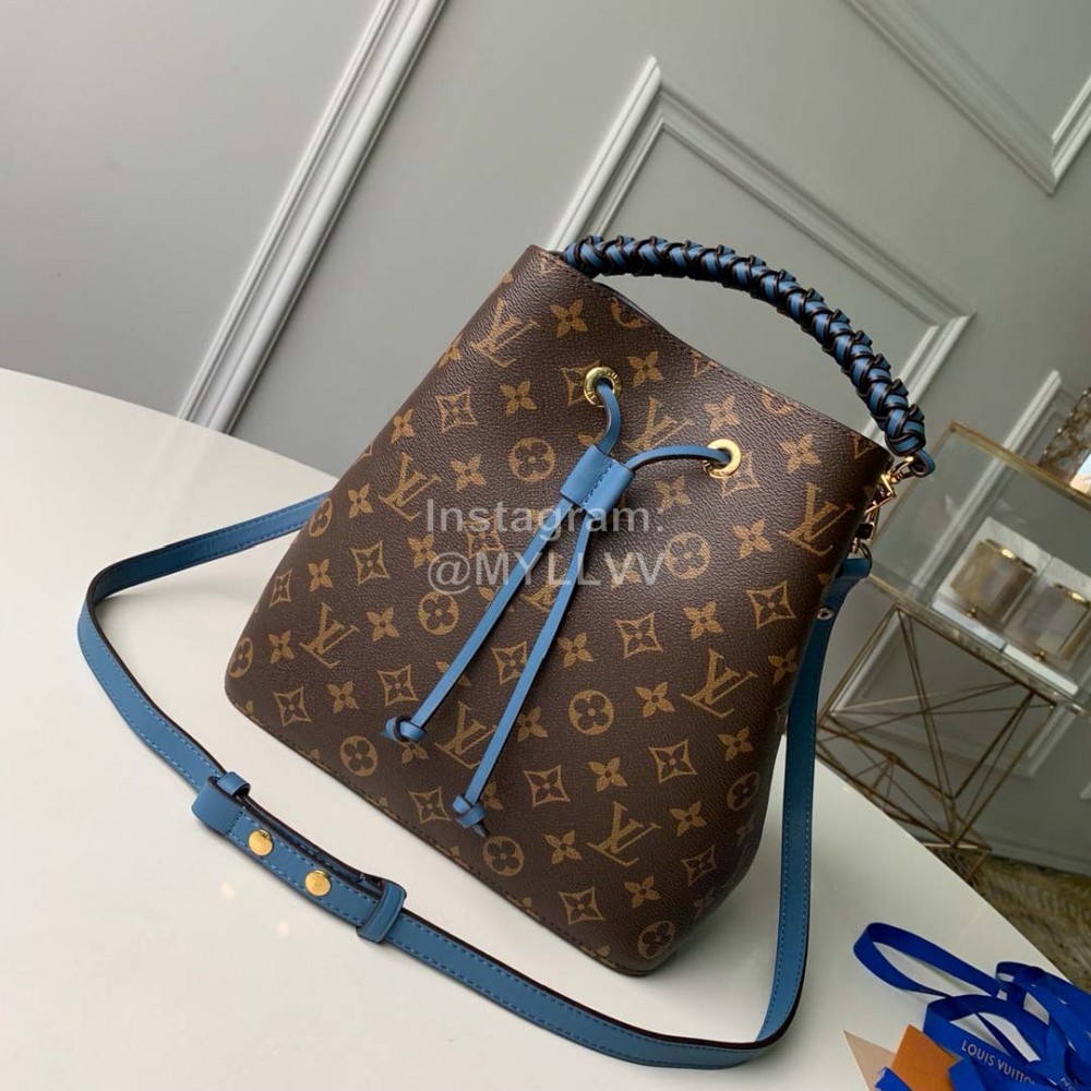 Lv Soft Monogram Canvas NéOnoé Bucket Bag
