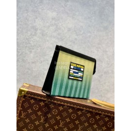 Lv Damier Stripes Canvas Pochette Voyage Handbag