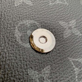 Lv Monogram Eclipse Canvas Saumur Crossbody Bag Black