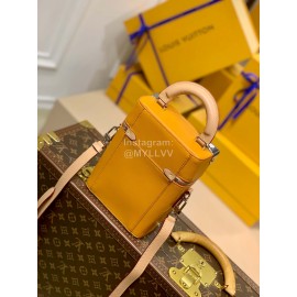 Lv Vertical Box Trunk Crossbody Bag