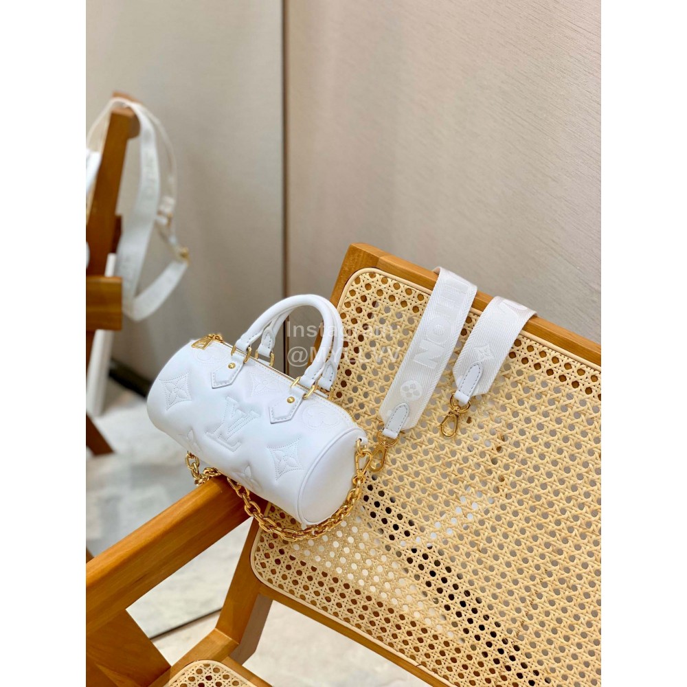 Lv Soft Lather Papillon Bb Chain Crossbody Bag