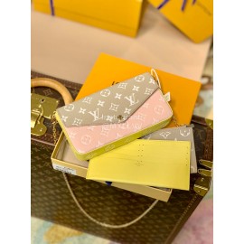 Lv Spring In The City Monogram Empreinte Leather Pochette FéLicie Bag