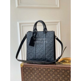 Lv Taurillon Leather Sac Plat Cross Handbag