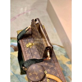 Lv Monogram Canvas Crossbody Bag Green