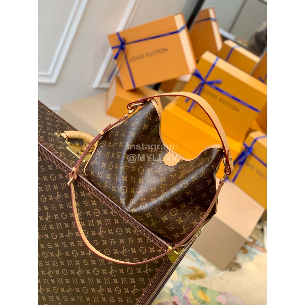 Lv Monogram Canvas Vintage Shopping Bag
