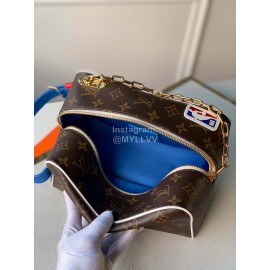 Lv Nba Monogram Pattern Toilet Bag