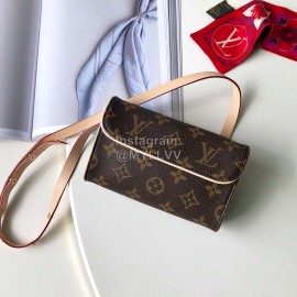 Lv Soft Monogram Pattern Crossbody Flap Bag