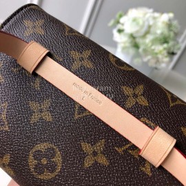 Lv Soft Monogram Pattern Crossbody Flap Bag