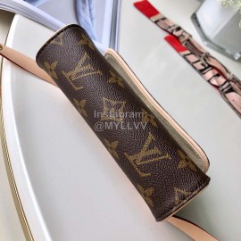 Lv Soft Monogram Pattern Crossbody Flap Bag