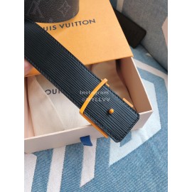 Lv New Black Monogram Canvas Leather 40mm Belts