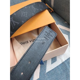 Lv New Black Monogram Canvas Leather 40mm Belts