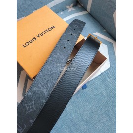 Lv New Black Monogram Canvas Leather 40mm Belts