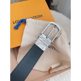 Lv Damier Canvas Calf Leather Pin Buckle 35mm Belts