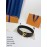 Lv Monogram Canvas Calf Leather Letter Buckle 30mm Belts For Women Black