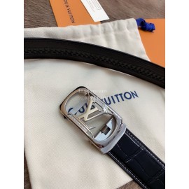Lv New Leather Automatic Buckle 35mm Belts For Men