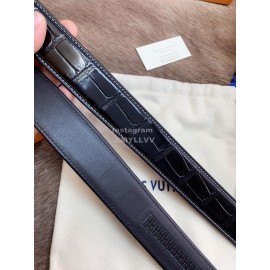 Lv New Leather Automatic Buckle 35mm Belts For Men