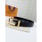 Lv Fashion Taurillon Calf Leather Gold Pin Buckle 35mm Belts For Men