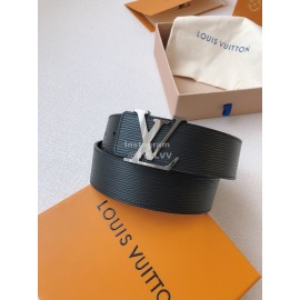 Lv Epi Calf Leather Letter Buckle 40mm Belts 