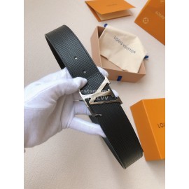 Lv Epi Calf Leather Letter Buckle 40mm Belts 