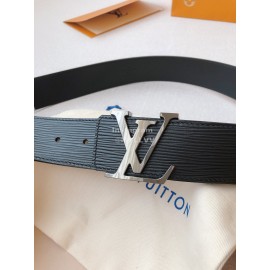 Lv Epi Calf Leather Letter Buckle 40mm Belts 