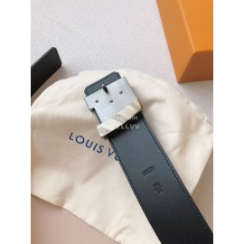 Lv Epi Calf Leather Letter Buckle 40mm Belts 