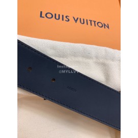 Lv New Calf Leather Gold Letter Buckle 40mm Belts For Men