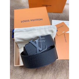 Lv Fashion Calf Leather Letter Buckle 40mm Belts For Men