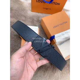 Lv Fashion Calf Leather Letter Buckle 40mm Belts For Men