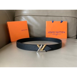 Lv Epi Calf Leather Twist Letter Buckle 30mm Belts For Women