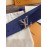 Lv New Leather Fine Steel Letter Buckle 40mm Belts For Men Blue