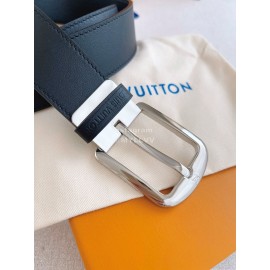 Lv Double Side Leather Silver Pin Buckle 35mm Belts