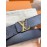 Lv Monogram Canvas Calf Leather Letter Gold Buckle 40mm Belts For Men