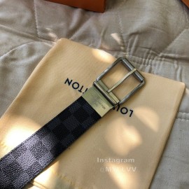 Lv Damier Infini Leather Pin Buckle 40mm Belts