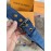 Lv Fashion Monogram Canvas Pin Buckle 35mm Belts Blue