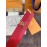 Lv Fashion Leather Gold Buckle 20mm Belts For Women Red