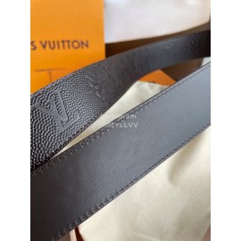 Lv Fashion Embossed Monogram Calf Leather Letter Buckle 40mm Belts 