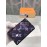 Louis Vuitton Starry Sky Silk Screen Folding Card Cases M63873