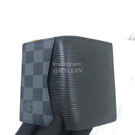 Louis Vuitton Color Matching Style Fluorescent Inner Pocket Short Wallets M67891