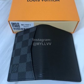 Louis Vuitton Color Matching Style Fluorescent Inner Pocket Short Wallets M67891