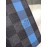 Louis Vuitton Brazza Check Blue Lining Long Wallets N60088