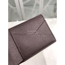 Louis Vuitton Classic Checkerboard Short Wallets Brown N60895