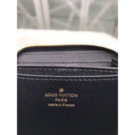 Louis Vuitton Kabuki Sticker Element Canvas Zipper Around Short Wallets M62394