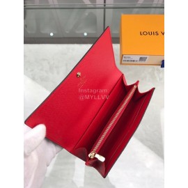 Louis Vuitton Classic Polar Bear Pattern Envelope Long Wallets M62086