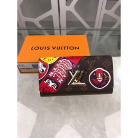 Louis Vuitton Twist Kabuki Sticker Element Long Wallets M67260