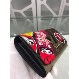 Louis Vuitton Twist Kabuki Sticker Element Long Wallets M67260