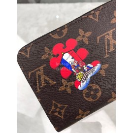 Louis Vuitton Kabuki Sticker Elements Drama Style Zipper Around Long Wallets M67249